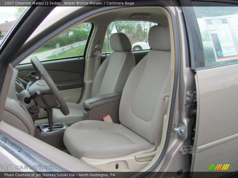 Amber Bronze Metallic / Cashmere Beige 2007 Chevrolet Malibu LS Sedan