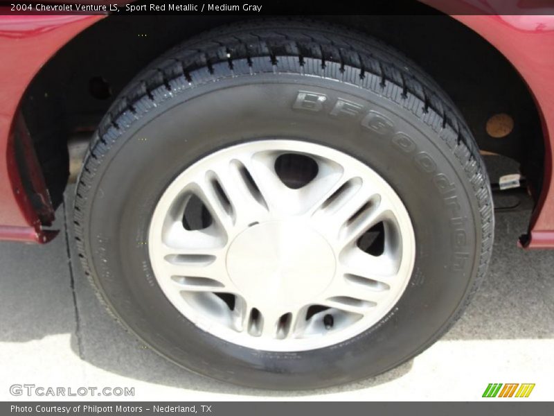 Sport Red Metallic / Medium Gray 2004 Chevrolet Venture LS