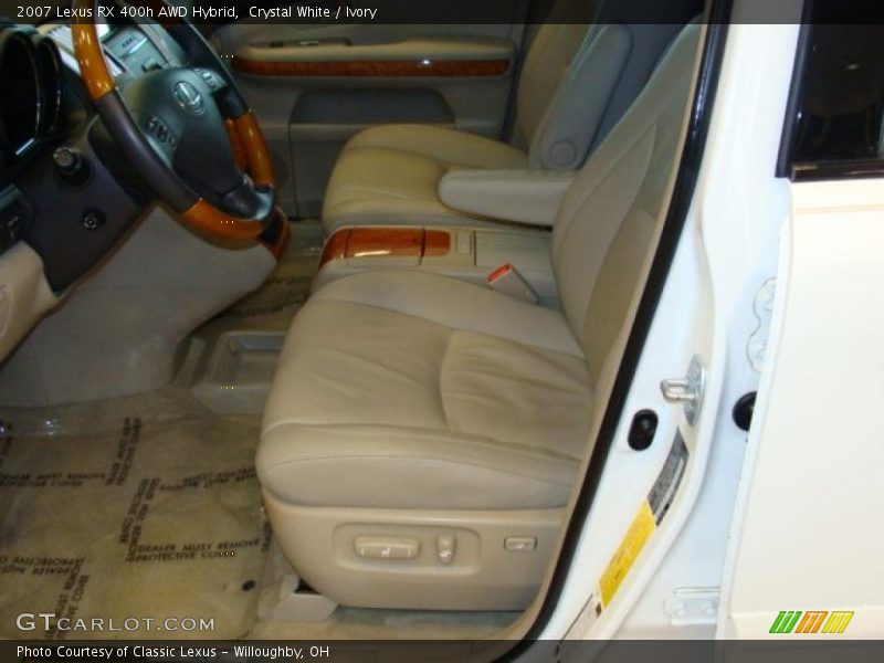 Crystal White / Ivory 2007 Lexus RX 400h AWD Hybrid