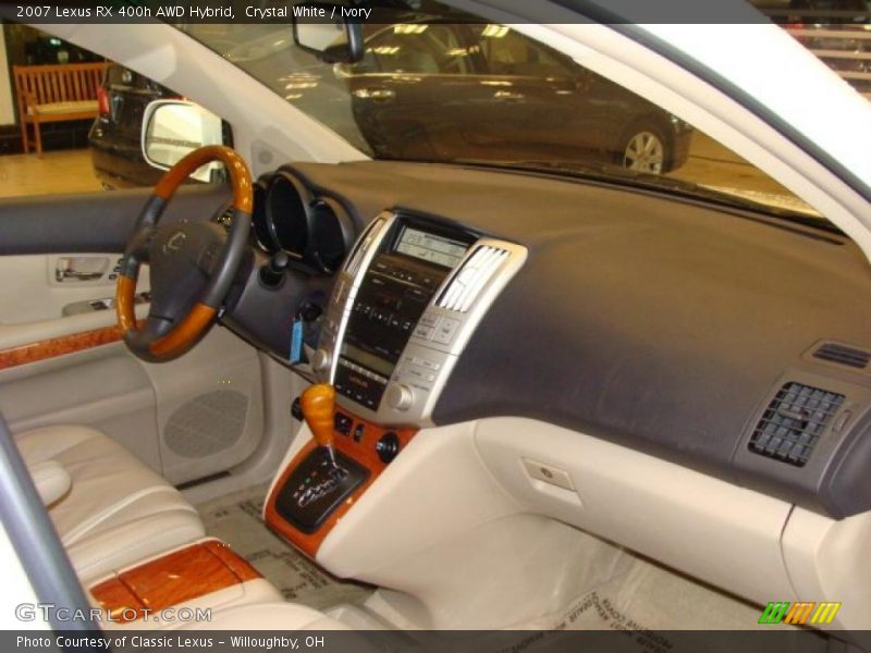 Crystal White / Ivory 2007 Lexus RX 400h AWD Hybrid