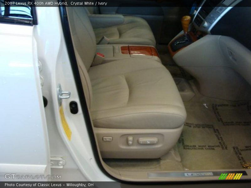 Crystal White / Ivory 2007 Lexus RX 400h AWD Hybrid