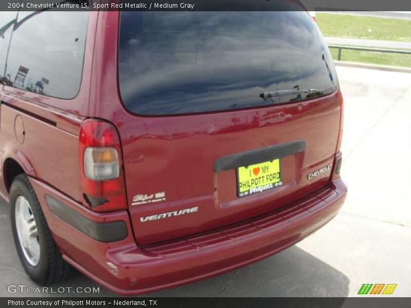Sport Red Metallic / Medium Gray 2004 Chevrolet Venture LS