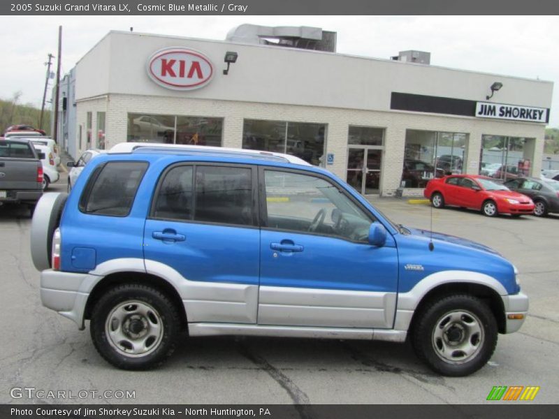 Cosmic Blue Metallic / Gray 2005 Suzuki Grand Vitara LX