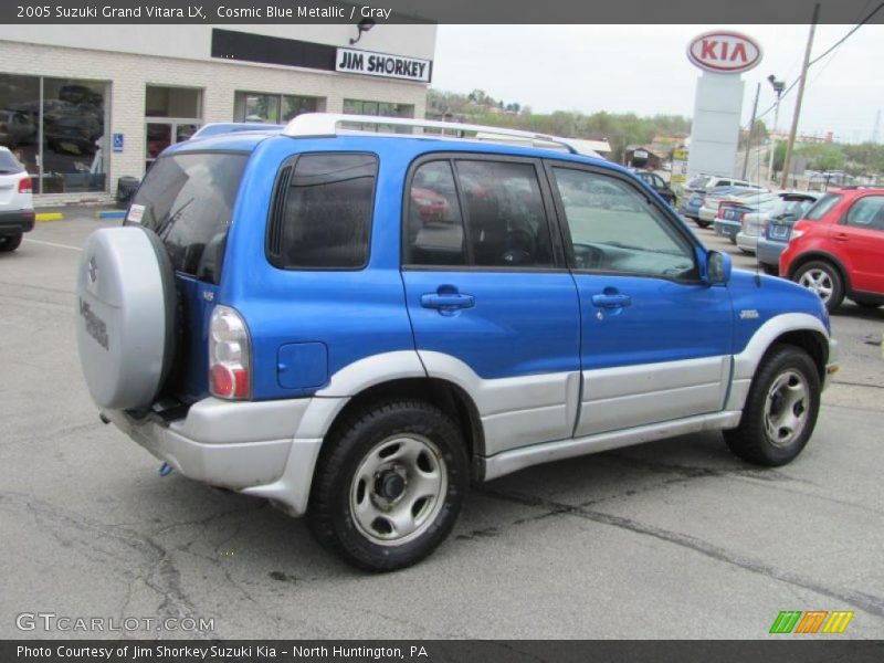 Cosmic Blue Metallic / Gray 2005 Suzuki Grand Vitara LX
