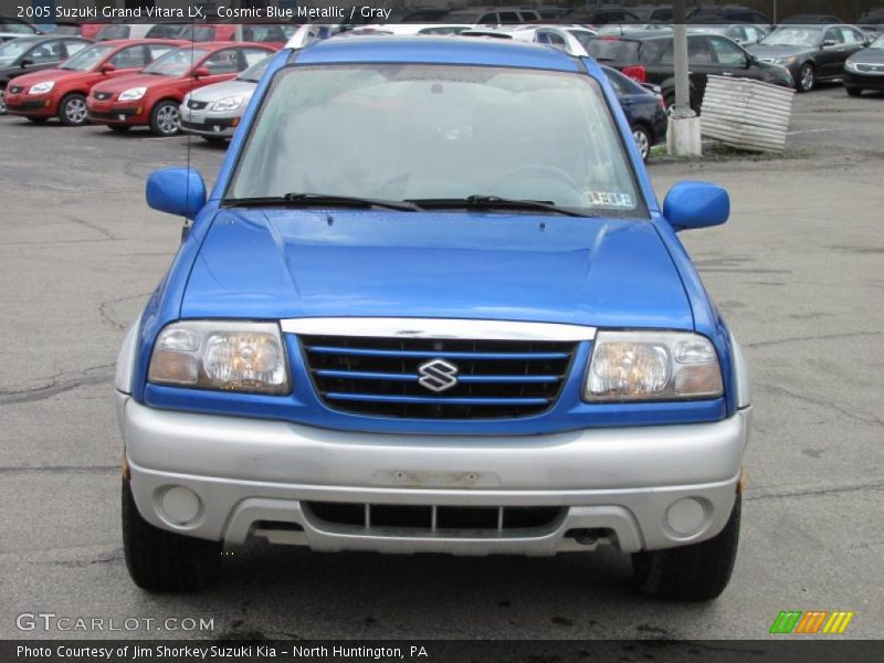 Cosmic Blue Metallic / Gray 2005 Suzuki Grand Vitara LX