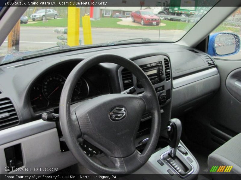 Cosmic Blue Metallic / Gray 2005 Suzuki Grand Vitara LX