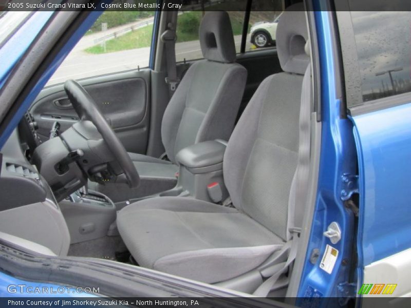 Cosmic Blue Metallic / Gray 2005 Suzuki Grand Vitara LX