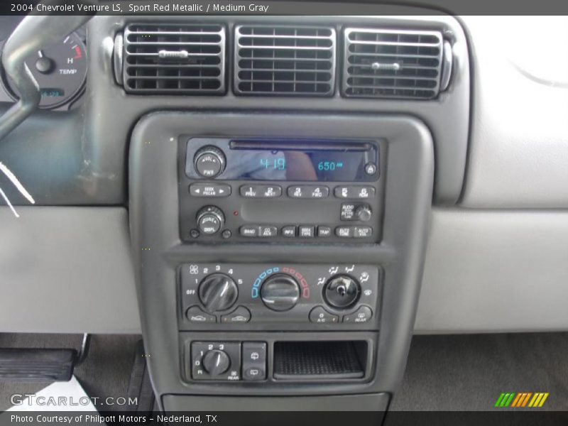 Sport Red Metallic / Medium Gray 2004 Chevrolet Venture LS