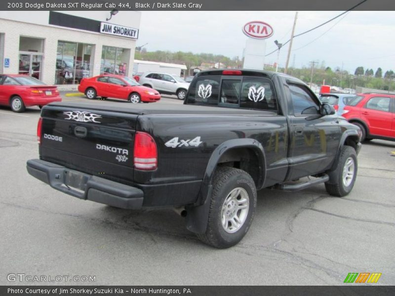 Black / Dark Slate Gray 2003 Dodge Dakota SXT Regular Cab 4x4