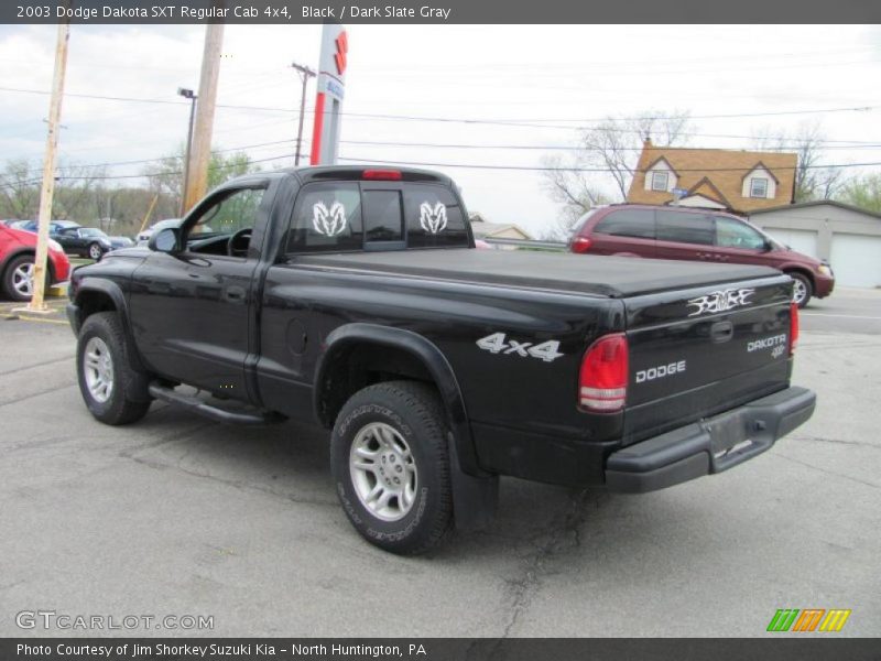 Black / Dark Slate Gray 2003 Dodge Dakota SXT Regular Cab 4x4