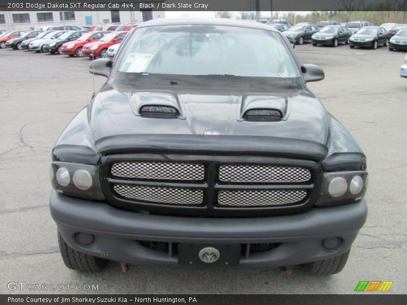 Black / Dark Slate Gray 2003 Dodge Dakota SXT Regular Cab 4x4