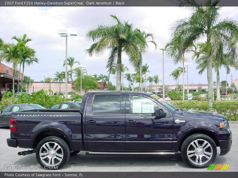 Dark Amethyst / Black 2007 Ford F150 Harley-Davidson SuperCrew