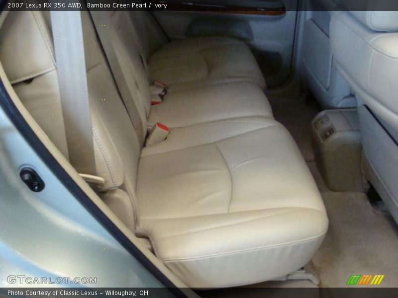 Bamboo Green Pearl / Ivory 2007 Lexus RX 350 AWD