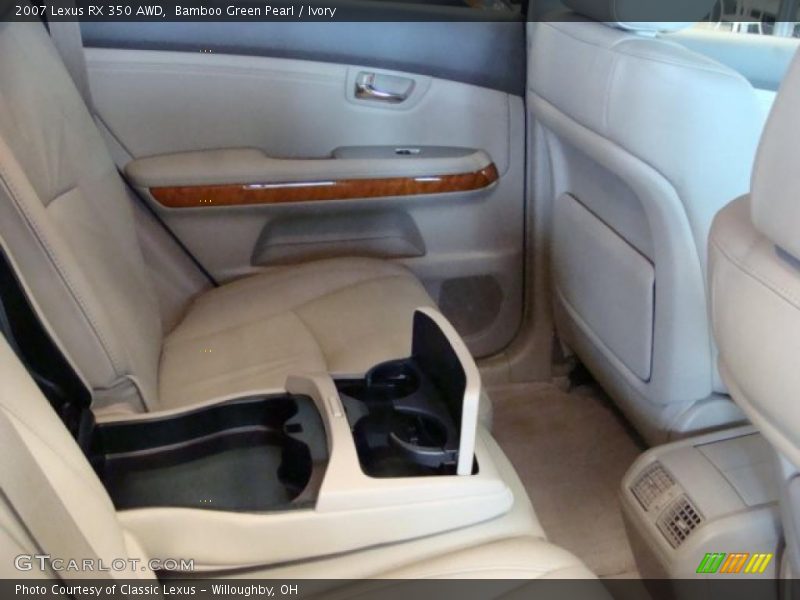 Bamboo Green Pearl / Ivory 2007 Lexus RX 350 AWD