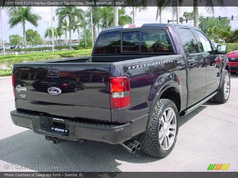 Dark Amethyst / Black 2007 Ford F150 Harley-Davidson SuperCrew