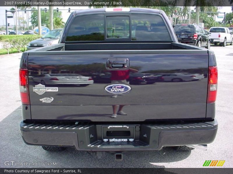 Dark Amethyst / Black 2007 Ford F150 Harley-Davidson SuperCrew