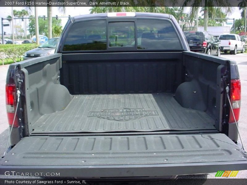 Dark Amethyst / Black 2007 Ford F150 Harley-Davidson SuperCrew