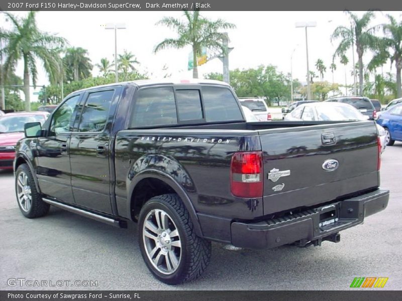 Dark Amethyst / Black 2007 Ford F150 Harley-Davidson SuperCrew