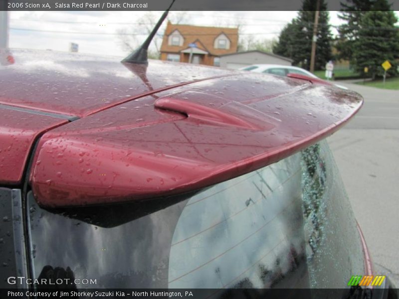 Salsa Red Pearl / Dark Charcoal 2006 Scion xA