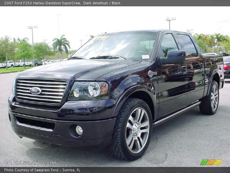 Dark Amethyst / Black 2007 Ford F150 Harley-Davidson SuperCrew