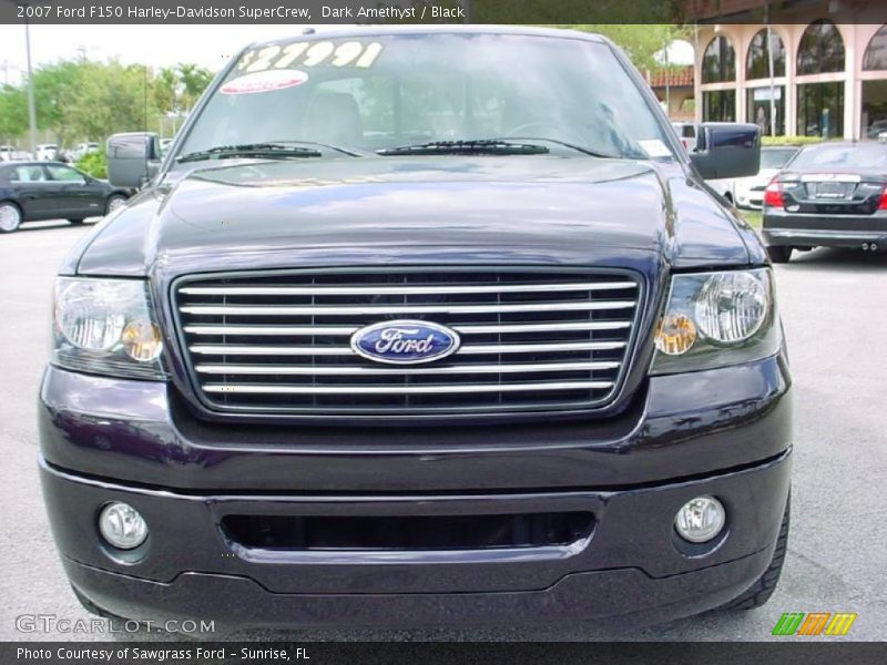Dark Amethyst / Black 2007 Ford F150 Harley-Davidson SuperCrew
