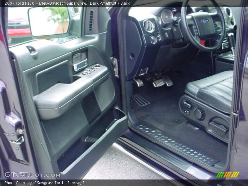 Dark Amethyst / Black 2007 Ford F150 Harley-Davidson SuperCrew