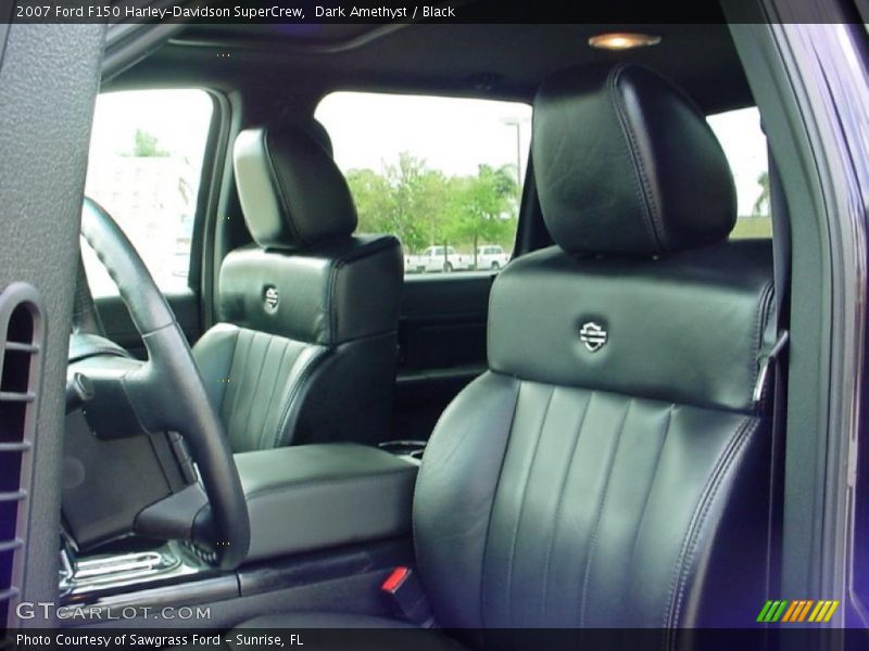 Dark Amethyst / Black 2007 Ford F150 Harley-Davidson SuperCrew