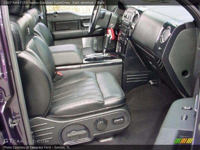 Dark Amethyst / Black 2007 Ford F150 Harley-Davidson SuperCrew