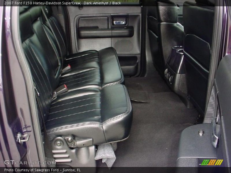 Dark Amethyst / Black 2007 Ford F150 Harley-Davidson SuperCrew