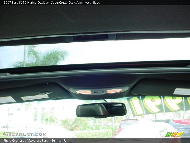 Dark Amethyst / Black 2007 Ford F150 Harley-Davidson SuperCrew