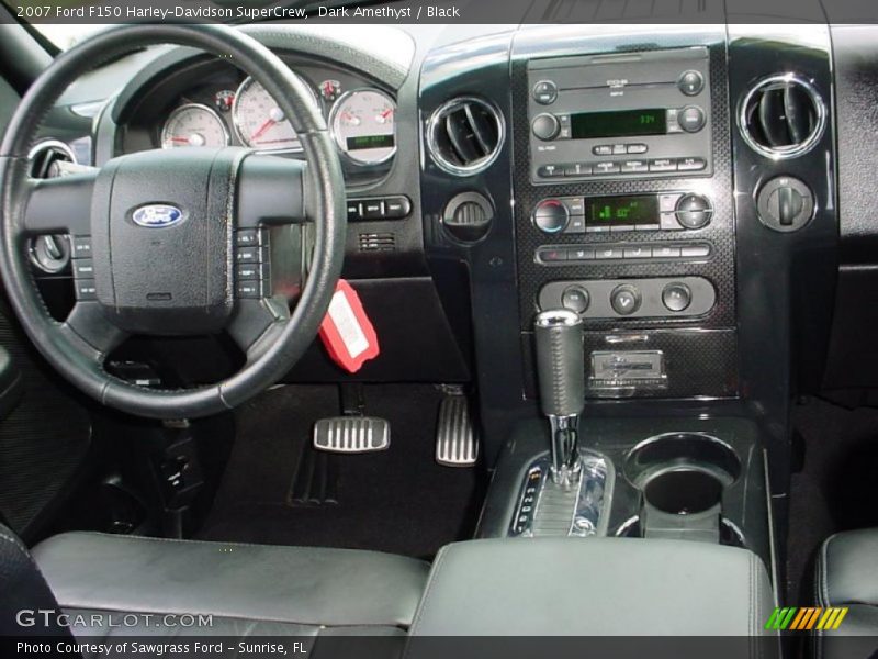 Dark Amethyst / Black 2007 Ford F150 Harley-Davidson SuperCrew
