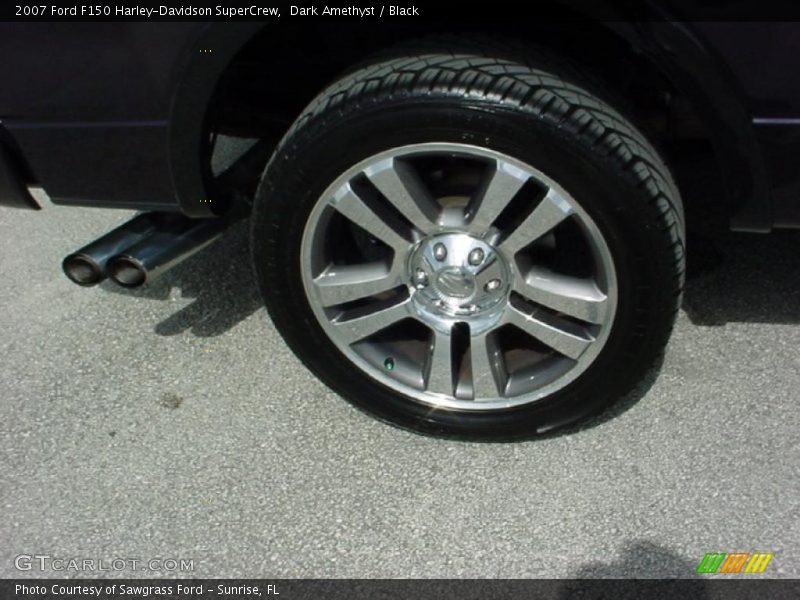 Dark Amethyst / Black 2007 Ford F150 Harley-Davidson SuperCrew