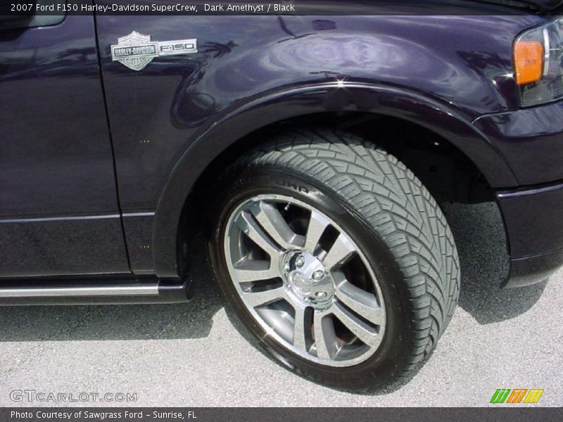 Dark Amethyst / Black 2007 Ford F150 Harley-Davidson SuperCrew