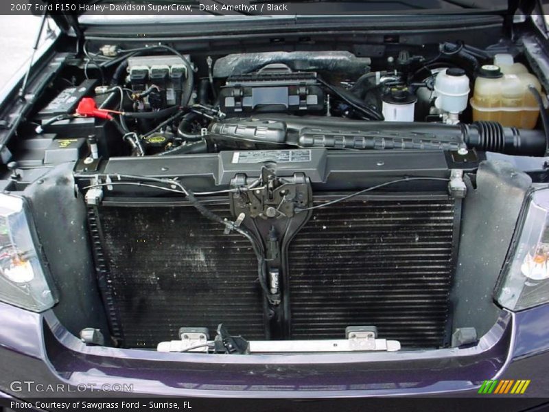 Dark Amethyst / Black 2007 Ford F150 Harley-Davidson SuperCrew