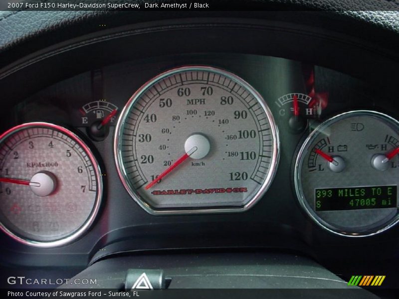 Dark Amethyst / Black 2007 Ford F150 Harley-Davidson SuperCrew