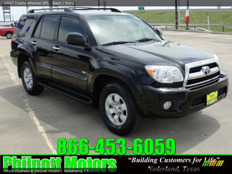 Black / Stone 2007 Toyota 4Runner SR5