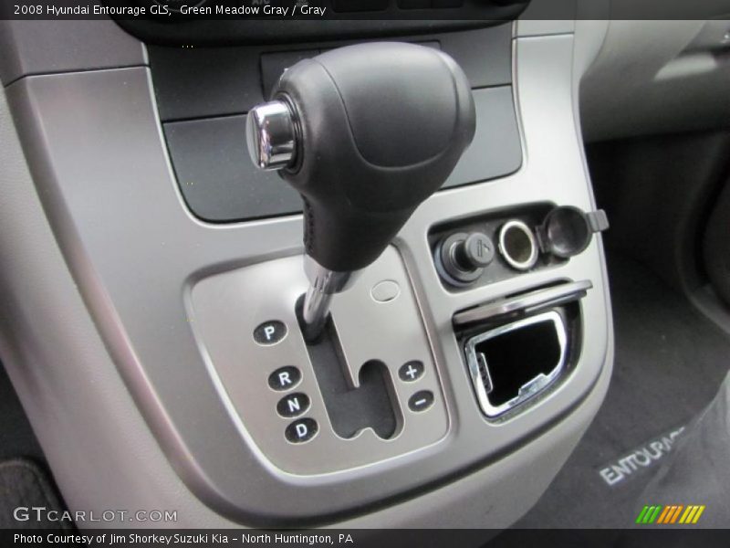Green Meadow Gray / Gray 2008 Hyundai Entourage GLS