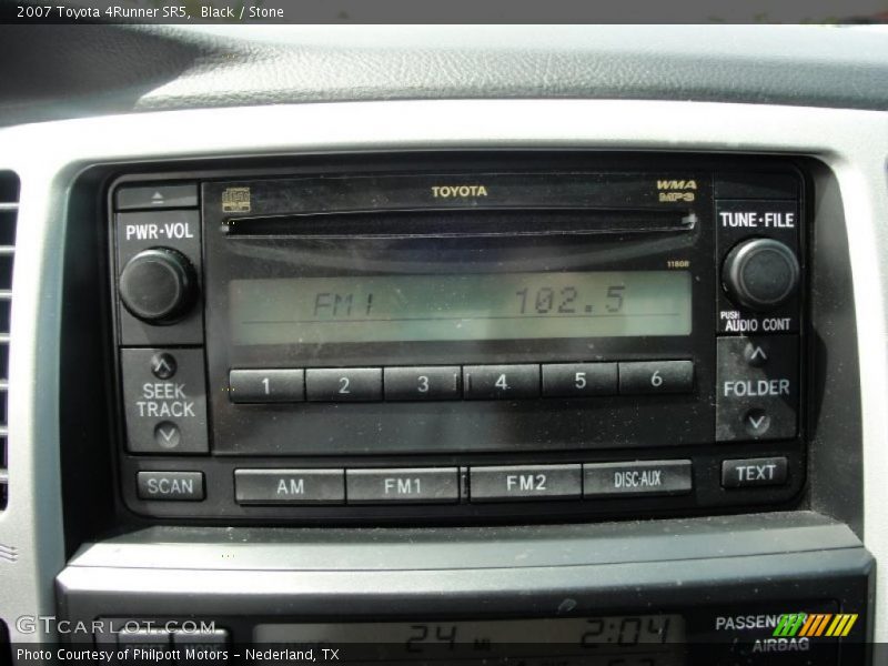 Black / Stone 2007 Toyota 4Runner SR5