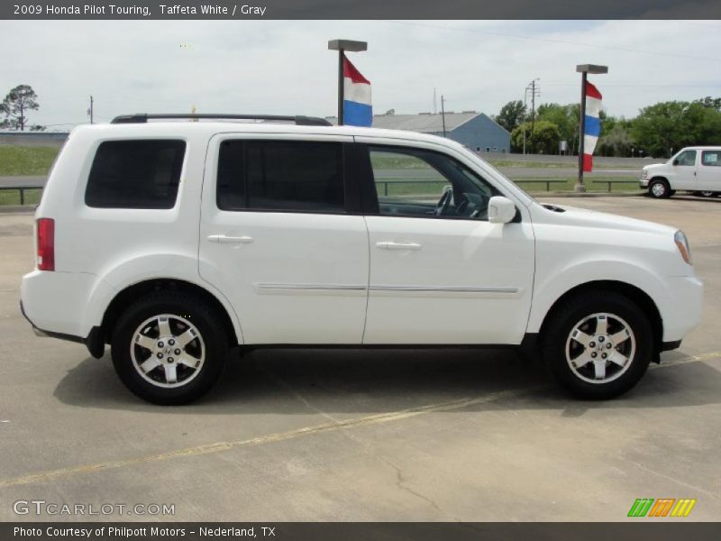 Taffeta White / Gray 2009 Honda Pilot Touring