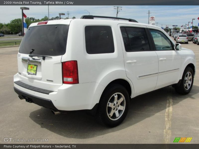 Taffeta White / Gray 2009 Honda Pilot Touring