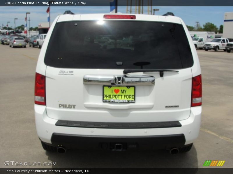 Taffeta White / Gray 2009 Honda Pilot Touring