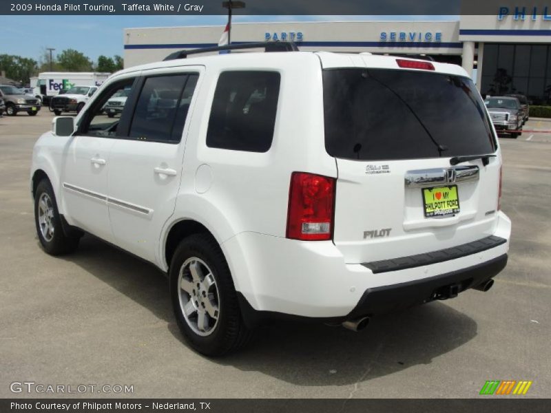 Taffeta White / Gray 2009 Honda Pilot Touring