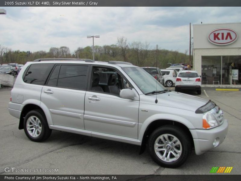 Silky Silver Metallic / Gray 2005 Suzuki XL7 EX 4WD