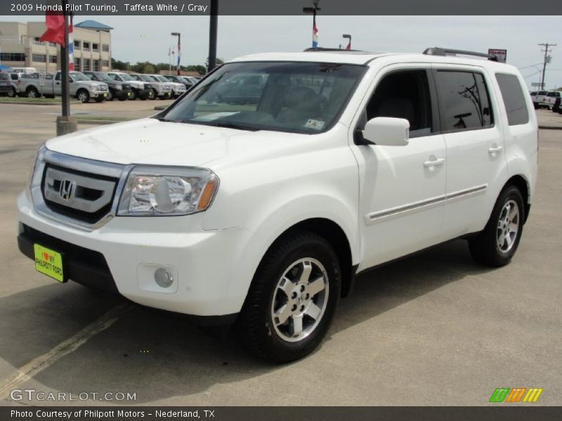 Taffeta White / Gray 2009 Honda Pilot Touring