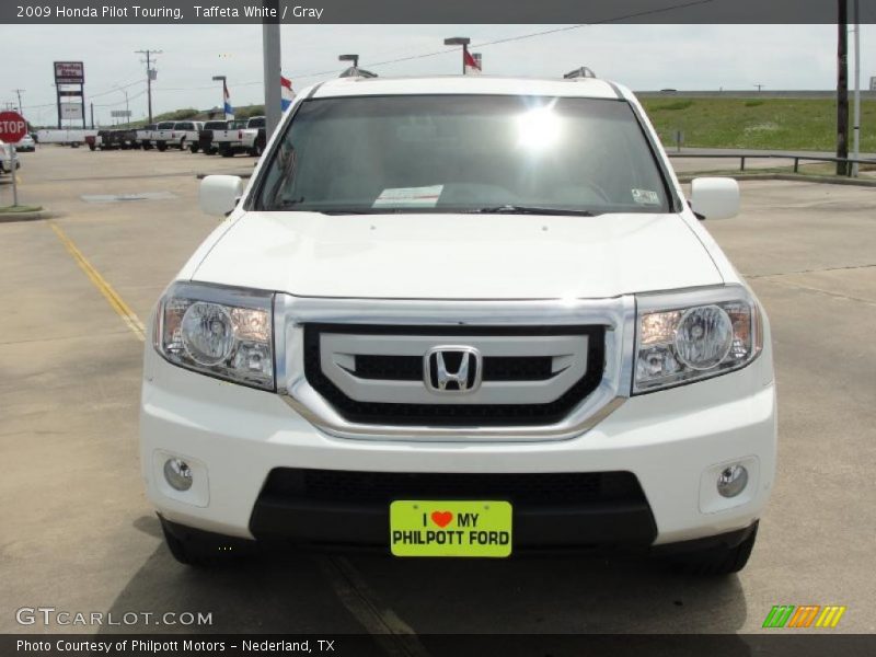 Taffeta White / Gray 2009 Honda Pilot Touring