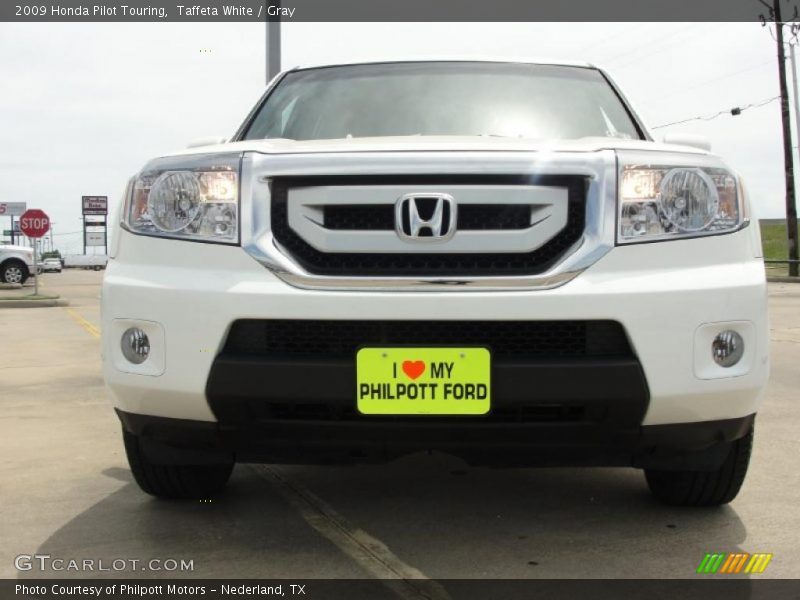 Taffeta White / Gray 2009 Honda Pilot Touring