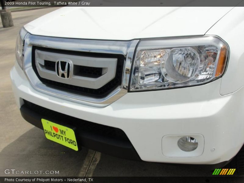 Taffeta White / Gray 2009 Honda Pilot Touring