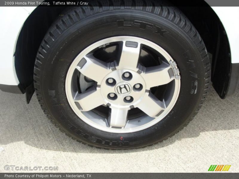 Taffeta White / Gray 2009 Honda Pilot Touring