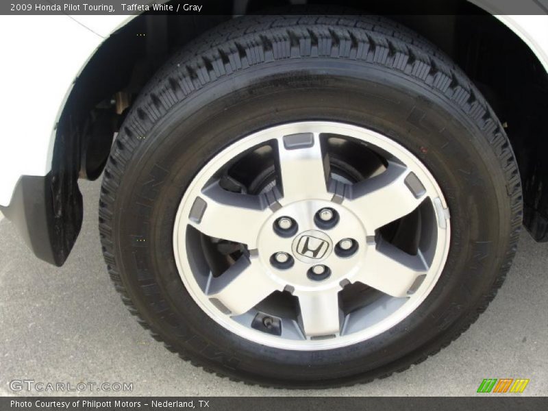 Taffeta White / Gray 2009 Honda Pilot Touring