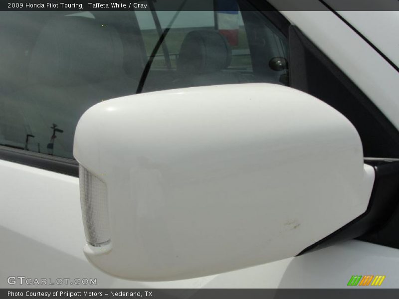 Taffeta White / Gray 2009 Honda Pilot Touring